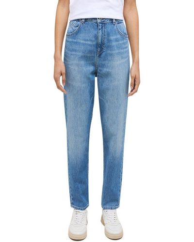 Mustang Tapered-fit-Jeans CHARLOTTE mit Stretch - Blau