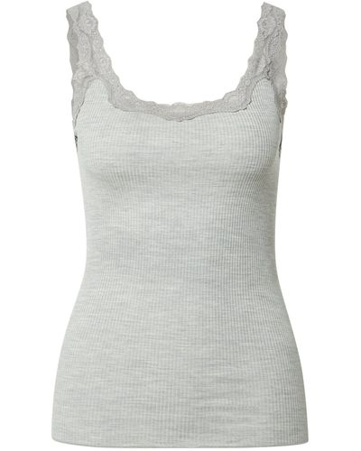 Rosemunde Shirttop (1-tlg) Spitze - Grau