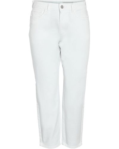 Noisy May Regular-fit-Jeans Moni (1-tlg) Plain/ohne Details - Weiß