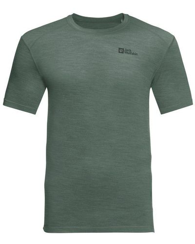Jack Wolfskin T-Shirt KAMMWEG /S M - Grün