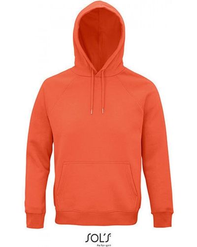 Sol's Kapuzenpullover Sweat, Stellar Sweatshirt, Fleece 280 - Orange