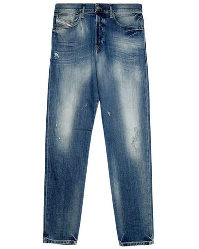 DIESEL Tapered-fit-Jeans Regular Hose - Blau