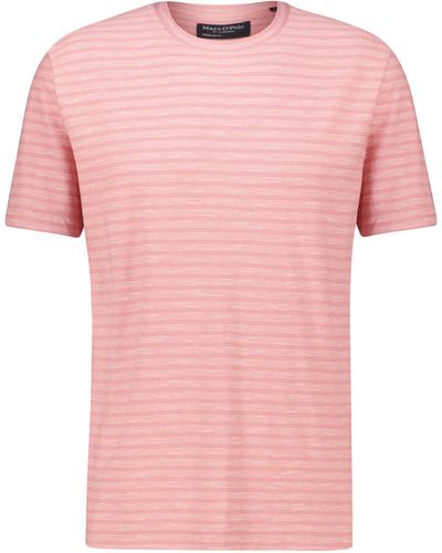 Marc O' Polo T-Shirt Regular Fit (1-tlg) - Pink
