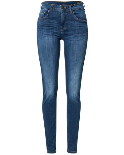 Fransa Skinny-fit-Jeans Zoza (1-tlg) Plain/ohne Details, Weiteres Detail - Blau