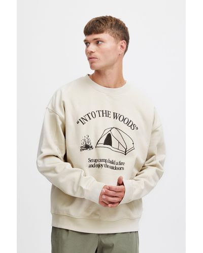 Solid Sweatshirt SDHamad - Natur