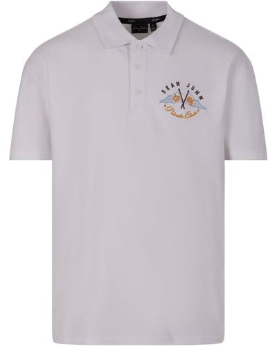 Sean John Poloshirt JM232-020-02 SJ Yacht Club Polo Shirt (1-tlg) - Weiß