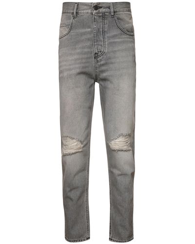 YOUNG POETS SOCIETY 5-Pocket-Jeans Toni (1-tlg) - Grau