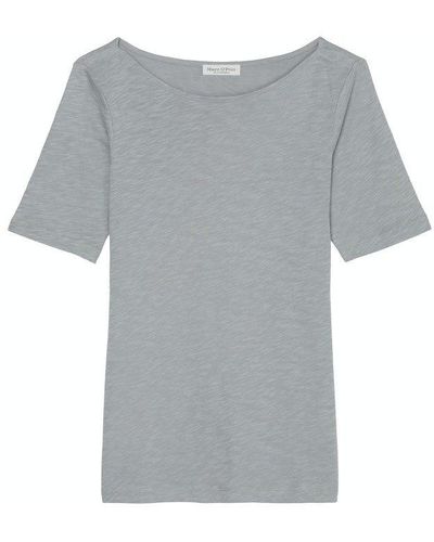 Marc O' Polo ' - Marc O' Women / Da., Polo / T-shirt, short sleeve, boat neck - Grau