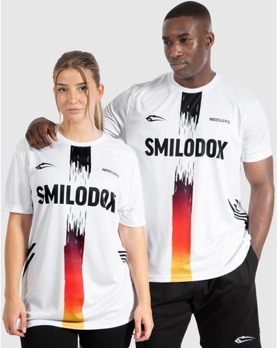 Smilodox T-Shirt EM - Weiß