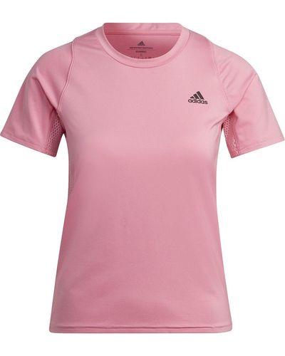 adidas T-Shirt RN FAST PB TEE 000 BLIPNK - Pink