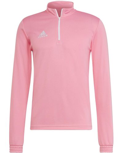 adidas Originals Entrada 22 HalfZip Sweatshirt - Pink