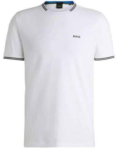 BOSS T-Shirt Taul (1-tlg) - Weiß