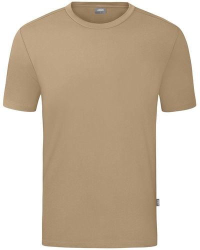 JAKÒ Kurzarmshirt T-Shirt Organic sand - Natur