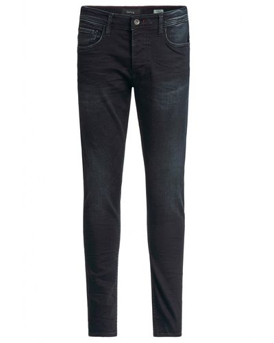 Salsa Jeans 5-Pocket- JEANS CLASH deep blue buffies 125223.8504 - Blau