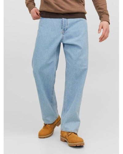 Jack & Jones Regular-- Comfort Fit Jeans MIKE ORIGINAL JOS Mid Waist Reg Basic 5446 in Blau