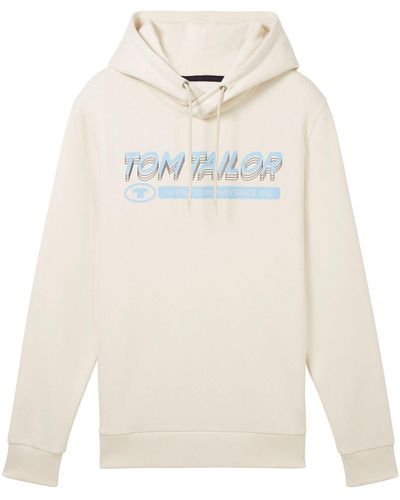 Tom Tailor Sweatshirt (1-tlg) - Weiß