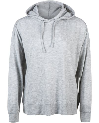 Athlecia Kapuzensweatshirt Singo mit extra hohem Viskoseanteil - Grau