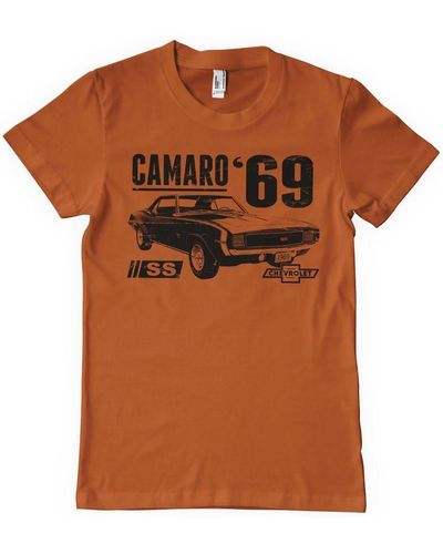Camaro Ss 1969 T-Shirt - Braun