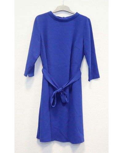 Daniel Hechter Sommerkleid Kleid Gr. 40 EU Blau (1-tlg)