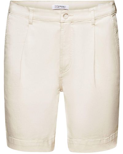 Esprit Shorts Chinoshorts aus Baumwolle (1-tlg) - Weiß