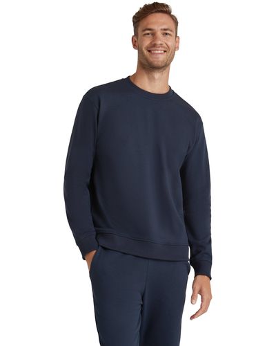 FALKE Sweatshirt mit Bio-Baumwolle - Blau