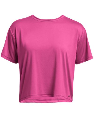 Under Armour ® T-Shirt Trainingsshirt MOTION Relaxed Fit Kurzarm (1-tlg) - Pink
