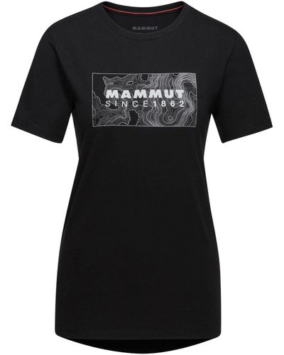 Mammut Core T-Shirt Women Unexplored - Schwarz