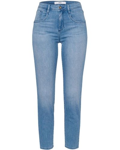 Brax 5-Pocket- Jeans SHAKIRA S Skinny Fit (1-tlg) - Blau