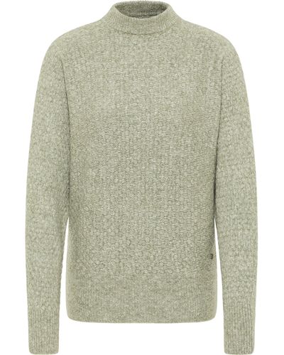 Mustang Sweater Style Carla C Structure - Grün