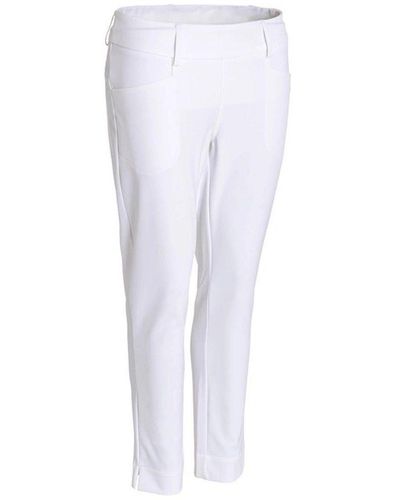 Abacus Golfhose Ladies Grace 7/8 Trousers White - Weiß