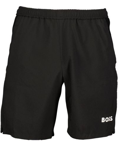 BOSS Tennisshort Shorts TIEBREAK Regular Fit (1-tlg) - Schwarz