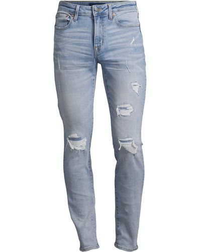 Aéropostale Skinny-fit-Jeans (1-tlg) - Blau