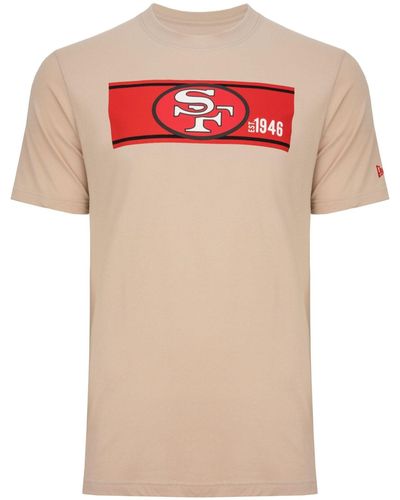 KTZ Print-Shirt NFL SIDELINE San Francisco 49ers - Pink