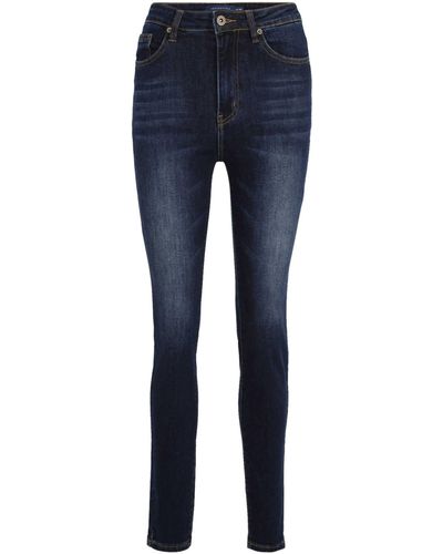 Aéropostale Skinny-fit-Jeans (1-tlg) Plain/ohne Details - Blau