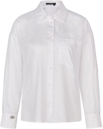 MARC AUREL Klassische Bluse - Weiß