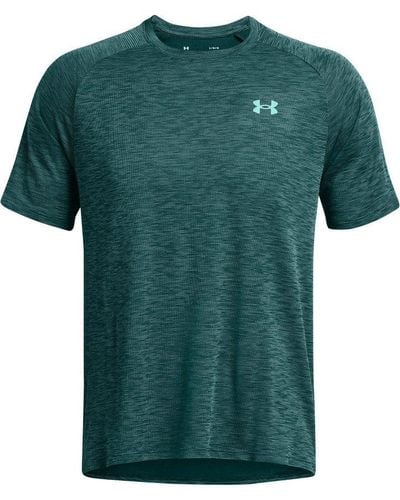 Under Armour ® T- Shirt UA Tech Textured SS - Grün