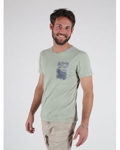Miracle of Denim T-Shirt Regular Fit - Grün
