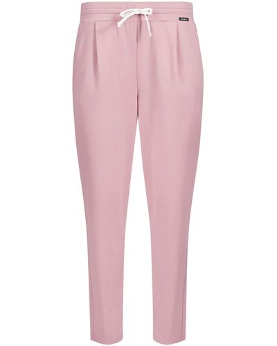 SKINY Pyjamahose (1-tlg) Falten - Pink