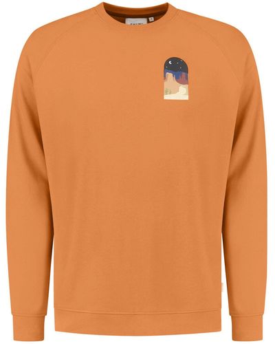 Shiwi Sweatshirt (1-tlg) - Orange