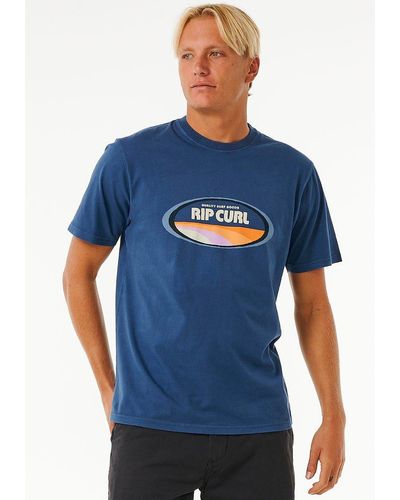 Rip Curl T-Shirt SURF REVIVAL MUMMA TEE - Blau