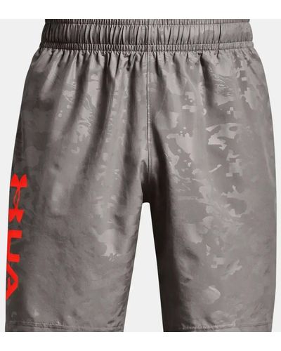 Under Armour ® Funktionsshorts UA WOVEN EMBOSS SHORTS - Grau