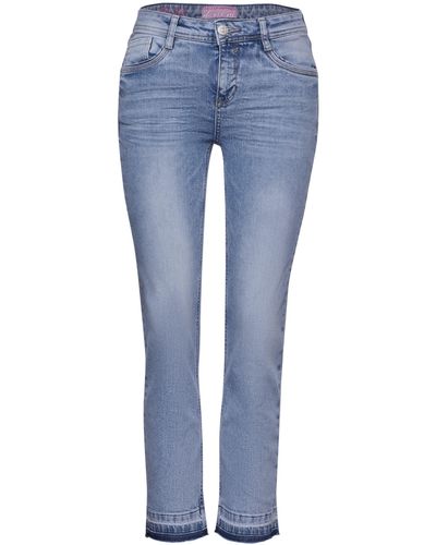 Street One 5-Pocket-Jeans - Blau