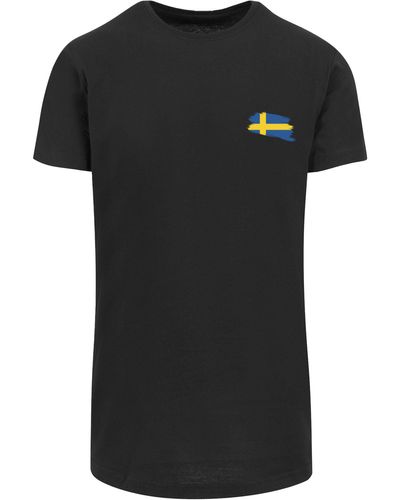 Flagge | Sweden Print DE in für Kapuzenpullover Herren Schweden Schwarz Lyst F4NT4STIC