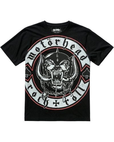 BRANDIT Motörhead T-Shirt Rock Röll - Schwarz
