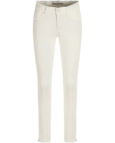 RAFFAELLO ROSSI 5-Pocket- 7/8 Jeans Nomi-Z - Weiß