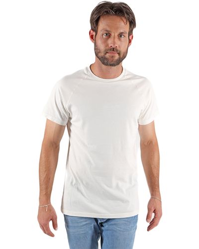 Miracle of Denim T-Shirt im unifarbenen Design - Weiß