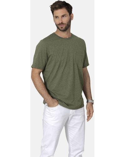 Babista T-Shirt ULVIENTO mit melierter Optik - Grün
