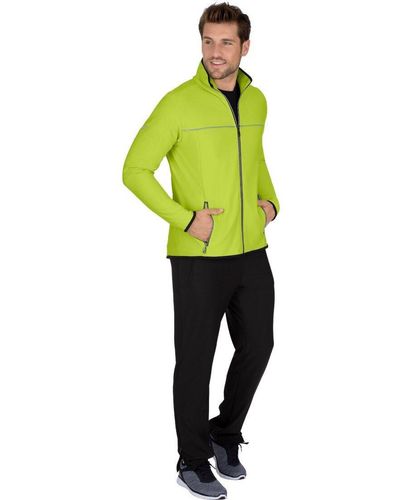 Trigema Sweater Atmungsaktiver Sport- und Freizeitanzug - Grün