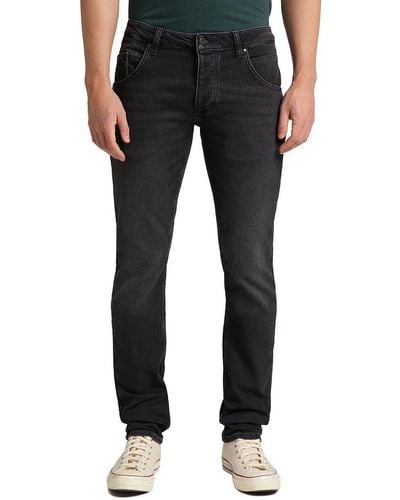 Mustang Tapered-fit-Jeans Michigan Tapered - Schwarz