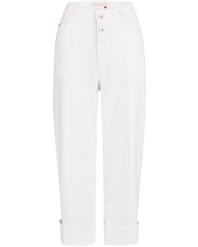 MARC AUREL Regular-fit- Jeans-Hosen - Weiß
